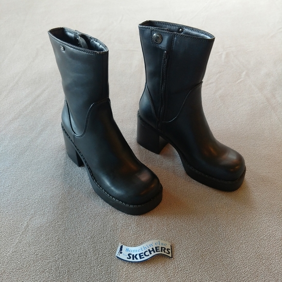 sketcher's Shoes - Sketcher's Vegan Platform Boots